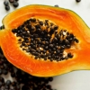 Las semillas de papaya